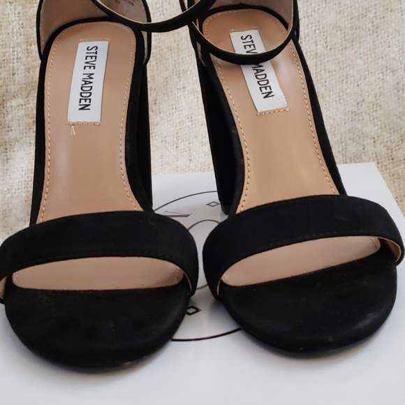 Suede Strap Heels - Picture 3 of 6